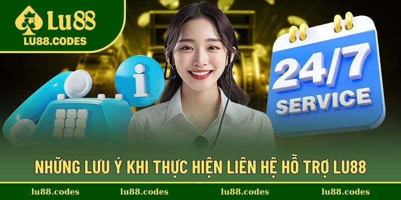 Một số lưu khi thực hiện thao tác