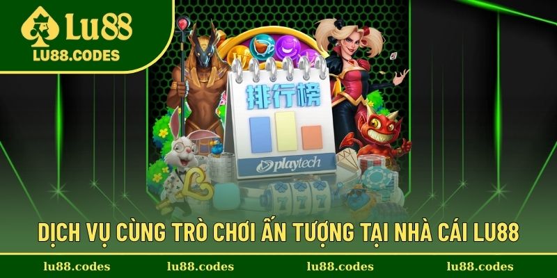 Các dịch vụ hấp dẫn tại sảnh